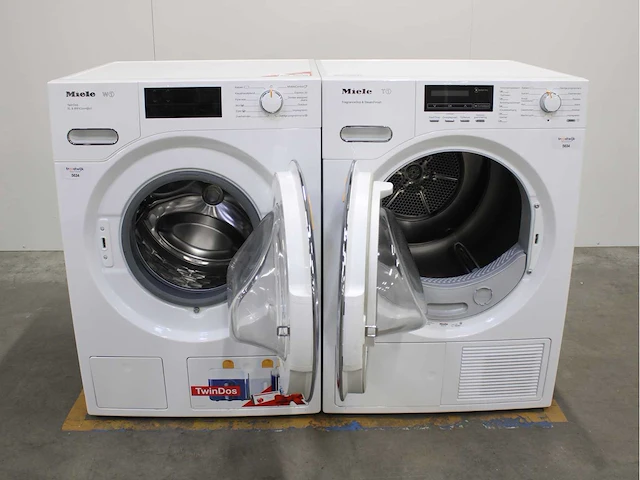 Miele w1 twindos xl & wificonn@ct wasmachine & miele t1 fragrancedos & steamfinish wasdroger - afbeelding 2 van  8