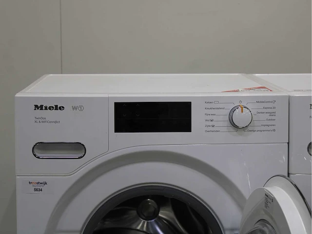 Miele w1 twindos xl & wificonn@ct wasmachine & miele t1 fragrancedos & steamfinish wasdroger - afbeelding 3 van  8
