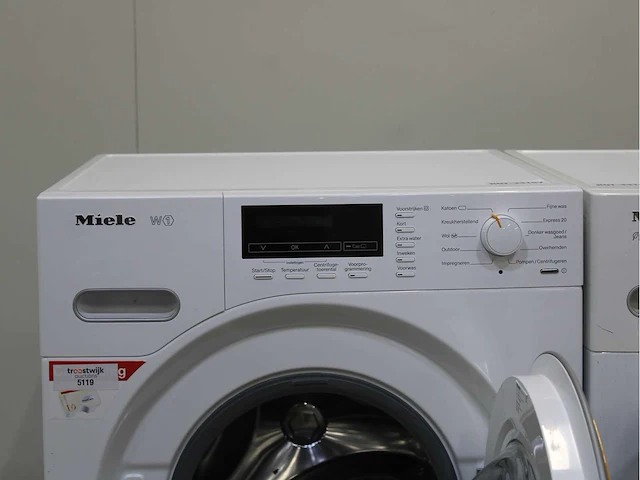 Miele w1 wasmachine & miele t1 eco wasdroger - afbeelding 3 van  8
