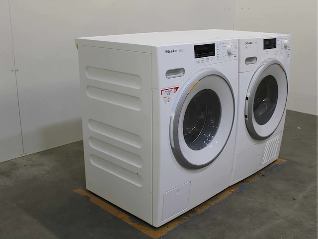 Miele w1 wasmachine & miele t1 eco wasdroger - afbeelding 4 van  8