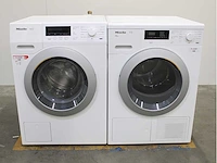 Miele w1 wasmachine & miele t1 eco wasdroger - afbeelding 1 van  8