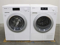 Miele w1 wasmachine & miele t1 eco wasdroger - afbeelding 1 van  8