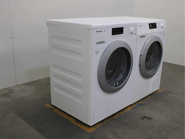 Miele w1 wasmachine & miele t1 eco wasdroger - afbeelding 4 van  8