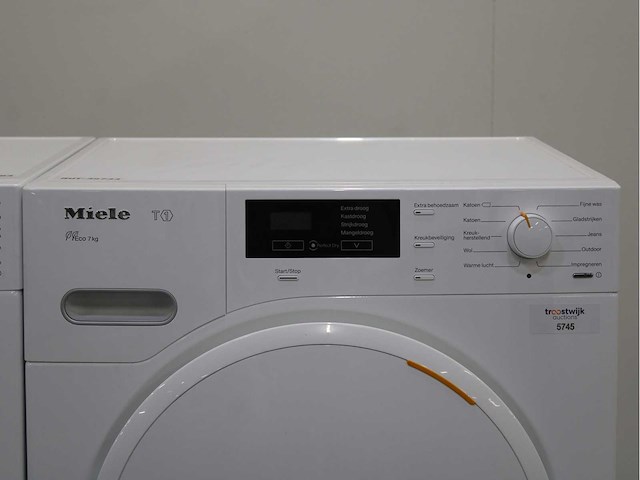 Miele w1 wasmachine & miele t1 eco wasdroger - afbeelding 6 van  8