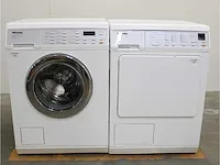 Miele w1 wasmachine & miele t1 fragrancedos & steamfinish droger - afbeelding 1 van  8