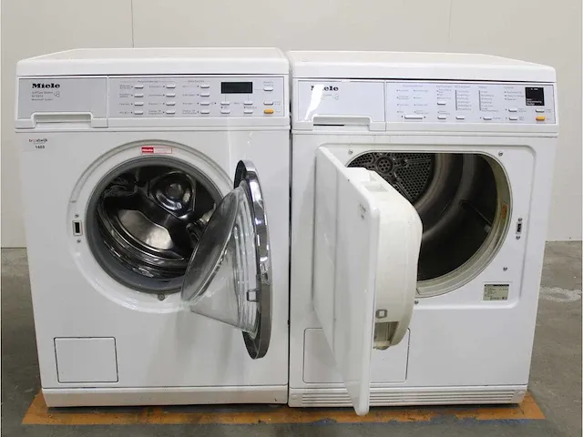 Miele w1 wasmachine & miele t1 fragrancedos & steamfinish droger - afbeelding 2 van  8
