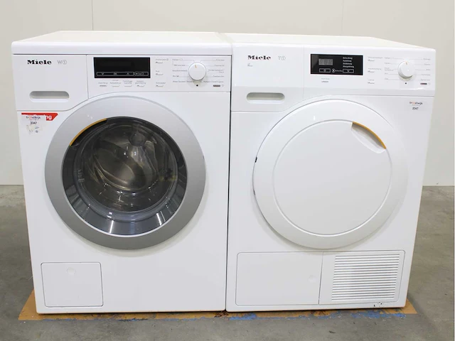Miele w1 wasmachines & miele t1 eco wasdrogers - afbeelding 1 van  8