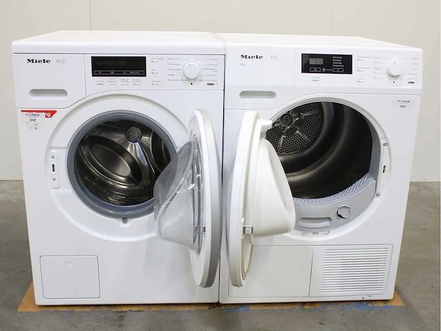 Miele w1 wasmachines & miele t1 eco wasdrogers - afbeelding 2 van  8