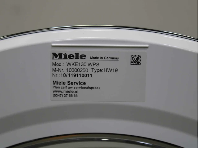 Miele w1 wasmachines - afbeelding 4 van  6