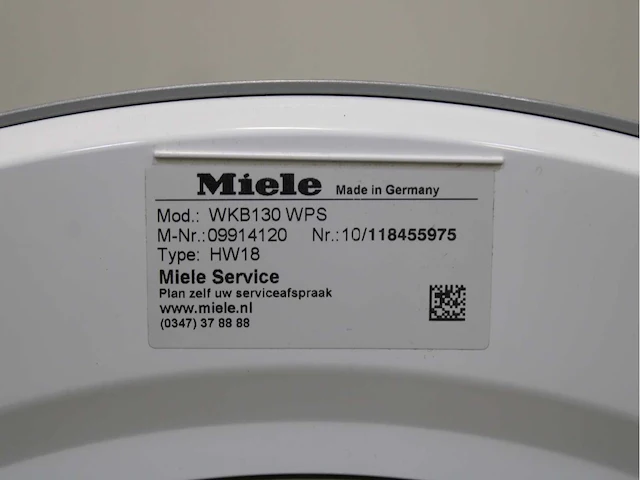 Miele w1 wasmachines - afbeelding 4 van  6