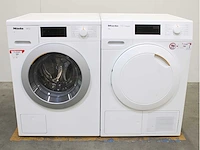 Miele w1 xl wasmachine & miele t1 classic eco wasdroger - afbeelding 2 van  8