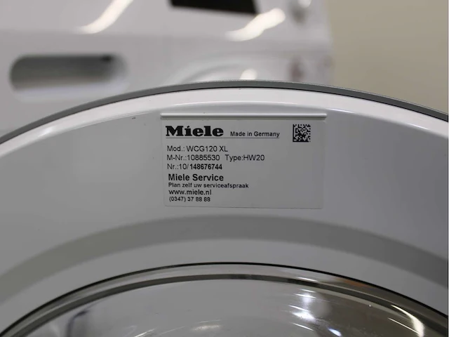 Miele w1 xl wasmachine & miele t1 classic eco wasdroger - afbeelding 5 van  8