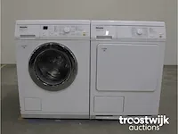 Miele w3241 softcare system wasmachine & miele t4263 c softcare system droger - afbeelding 1 van  8