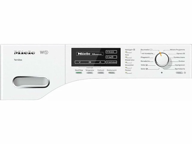 Miele wmg120 wps tdos wasmachine voorbelading 8 kg 1600 rpm wit - afbeelding 3 van  9