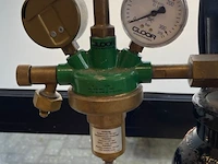 Mig-mag gasfles met drukregelaar - afbeelding 2 van  4