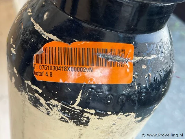 Mig-mag gasfles met drukregelaar - afbeelding 4 van  4