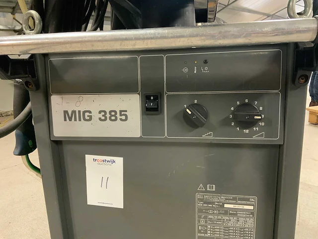 Migatronic mig 385 mig/mag lasmachine - afbeelding 3 van  14