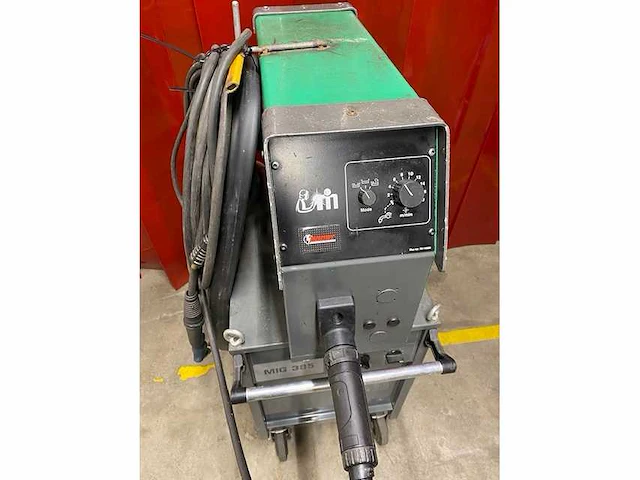 Migatronic mig 385 mig/mag lasmachine - afbeelding 10 van  14