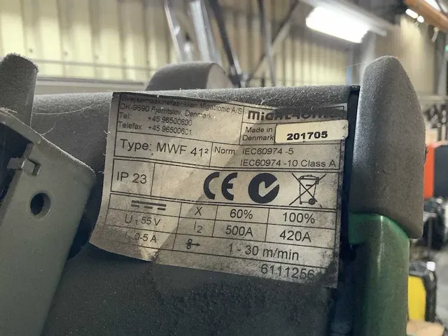 Migatronic sigma mps 400 lasapparaat - afbeelding 2 van  10