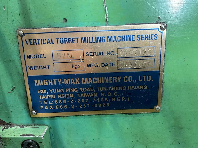 Mighty max machinery - 1998 - 5 val - freesmachine - afbeelding 16 van  24