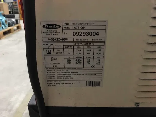 Mig/tig welding machine - afbeelding 5 van  5