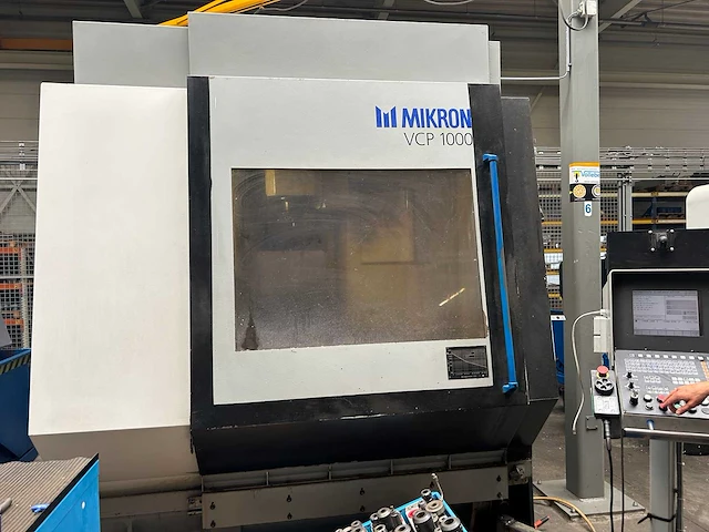 Mikron - vcp 1000 - cnc freesmachine - 1997 - afbeelding 5 van  11