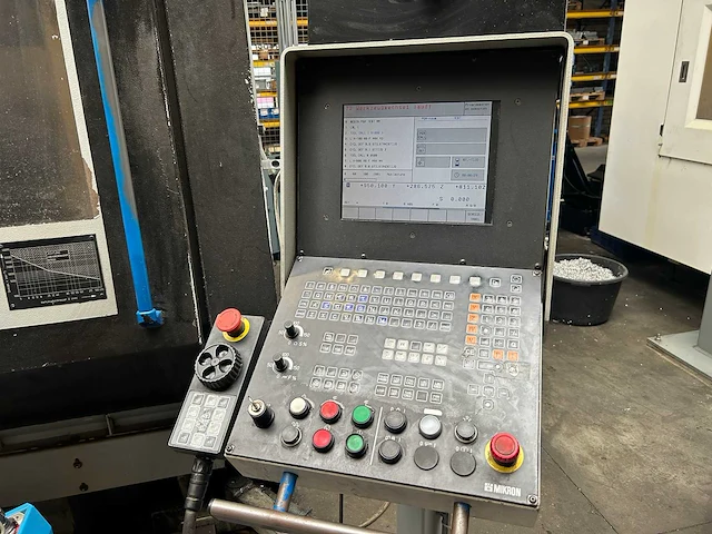 Mikron - vcp 1000 - cnc freesmachine - 1997 - afbeelding 6 van  11