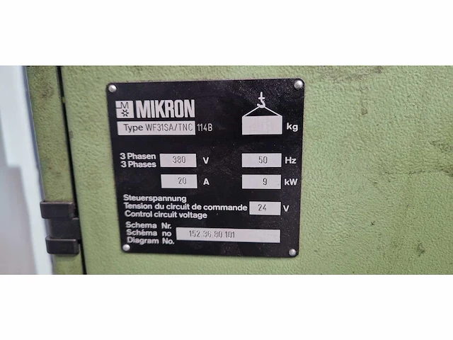 Mikron - wf 31 sa - bovenfrees - afbeelding 4 van  18