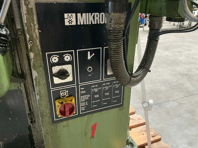 Mikron we2sa universele freesmachine - afbeelding 9 van  14