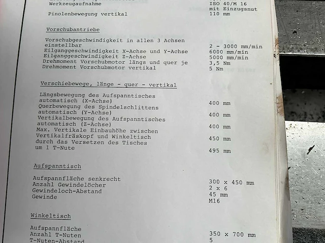 Mikron wf21c universele freesmachine - afbeelding 3 van  19