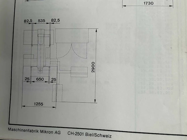 Mikron wf21c universele freesmachine - afbeelding 8 van  19