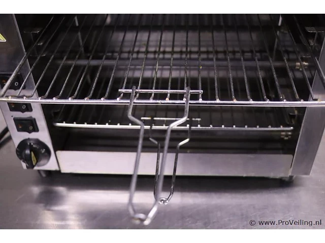 Milan toast/tosti-apparaat - 44x24x22cm - afbeelding 3 van  3