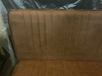 Milano cognac 185cm eettafel bank - afbeelding 4 van  6