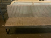 Milano liver 185cm eettafel bank - afbeelding 4 van  6