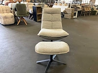 Milano relaxfauteuil met voetenbank - afbeelding 3 van  6