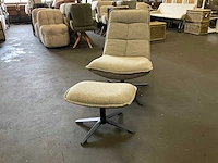 Milano relaxfauteuil met voetenbank - afbeelding 4 van  6