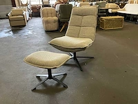 Milano relaxfauteuil met voetenbank - afbeelding 5 van  6