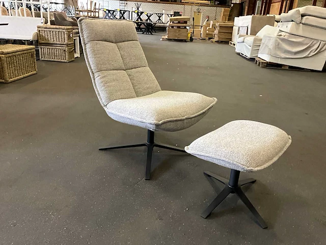 Milano relaxfauteuil met voetenbank - afbeelding 6 van  6