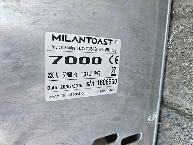 Milantoast - toaster - afbeelding 4 van  4