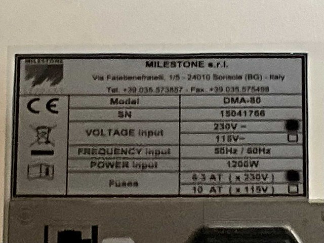 Milestone dma-80 kwik determinatie systeem - afbeelding 4 van  12