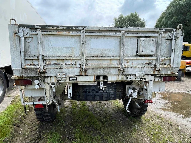 Militaire aanhangwagen kassbohrer met landbouw kenteken - afbeelding 5 van  8