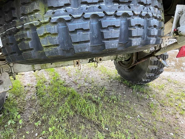 Militaire aanhangwagen kassbohrer met landbouw kenteken - afbeelding 6 van  8