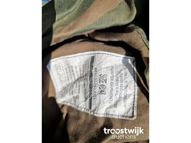 Militaire overall - afbeelding 8 van  9
