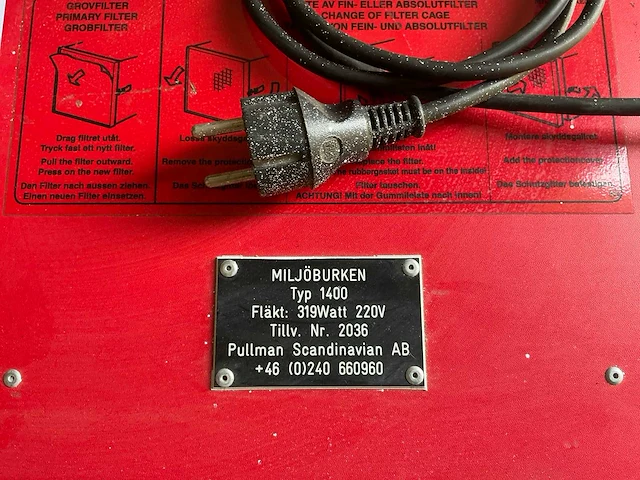 Miljöburken 1400 filterbox - afbeelding 7 van  7