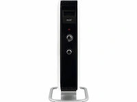Mill ab-h1500dn design olieradiator tot 24m2 droogt de lucht niet uit stil wit - afbeelding 1 van  6