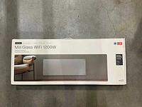 Mill glass wifi 1200w paneelverwarming - afbeelding 1 van  4