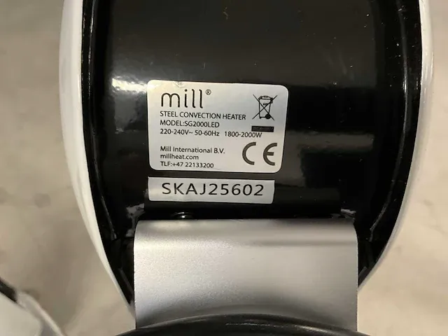 Mill sg2000led heater (2x) - afbeelding 4 van  5