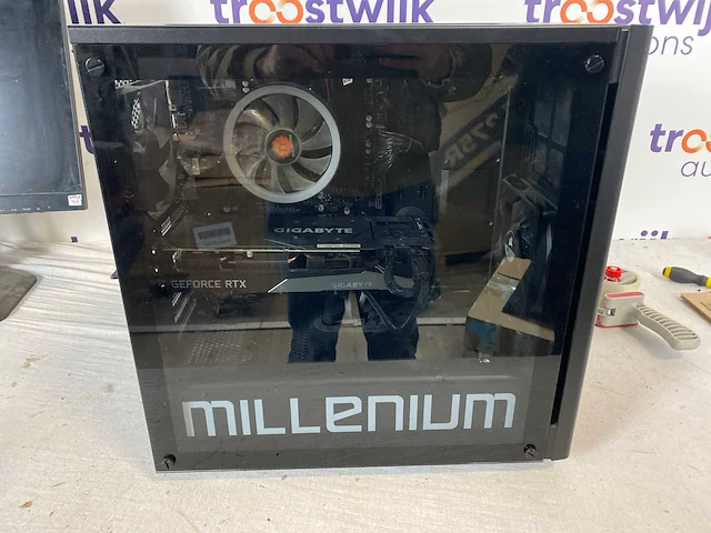 Millenium mm1 atx s ryze gamer tower - afbeelding 2 van  4