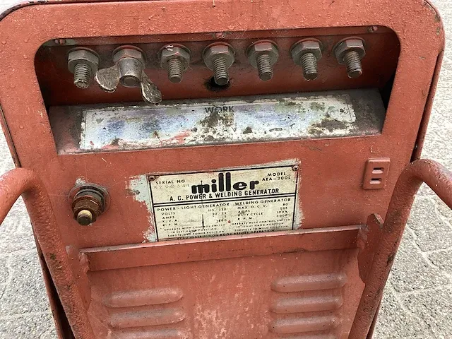 Miller aea 200l lasgenerator - afbeelding 7 van  8