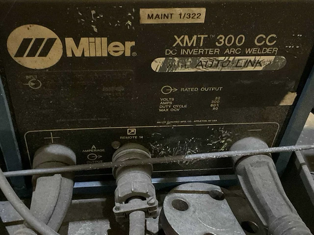 Miller xmt300cc lasmachine - afbeelding 7 van  7